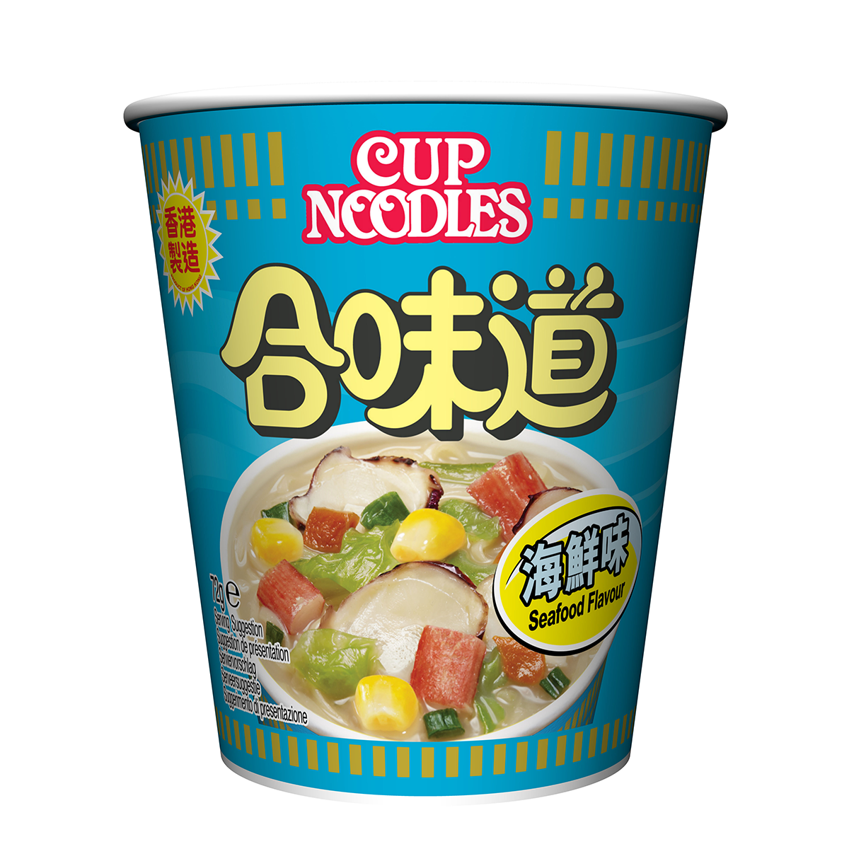 Nissin cup store noodles seafood