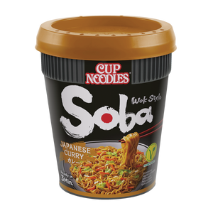 CASE of Nissin Soba Japanese Curry Cup Noodles<br>8 x 90g