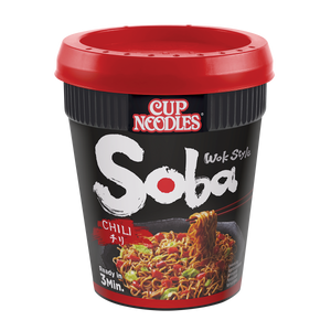 CASE of Nissin Soba Chilli Cup Noodles<br>8 x 92g