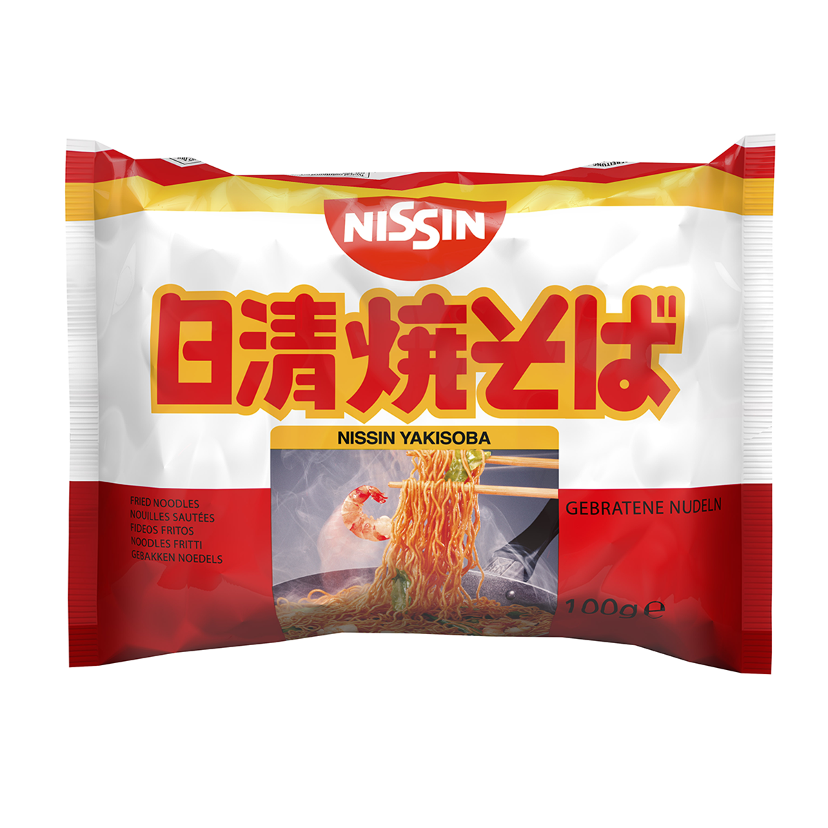CASE of Nissin Demae Ramen Yakisoba Noodles30 x 100g