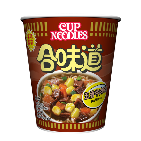 CASE of Nissin Beef Cup Noodles<br>24 x 72g