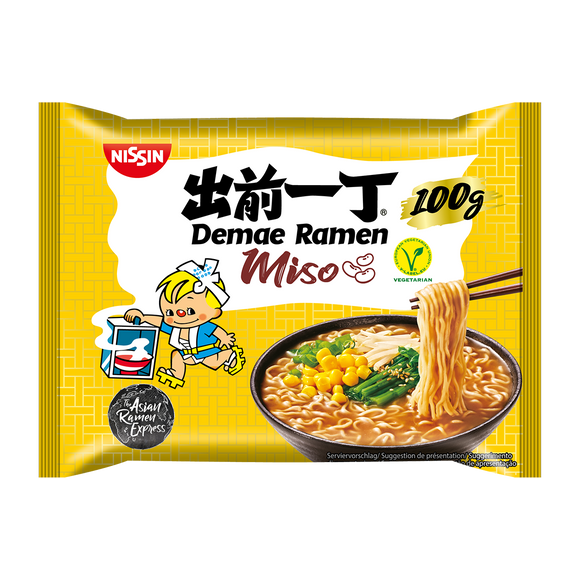 Nissin Demae Ramen Miso Noodles 1 x 100g