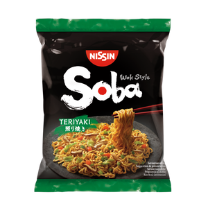 Nissin Soba Teriyaki Bag Noodles<br>1 x 110g