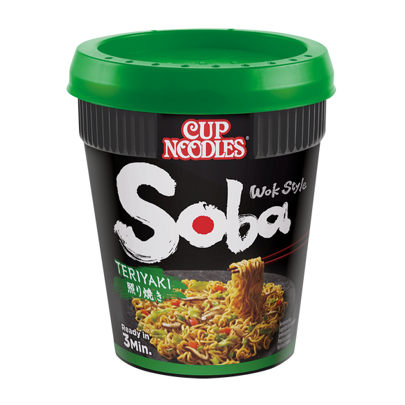 Nissin Soba Teriyaki Cup Noodles<br>1 x 90g